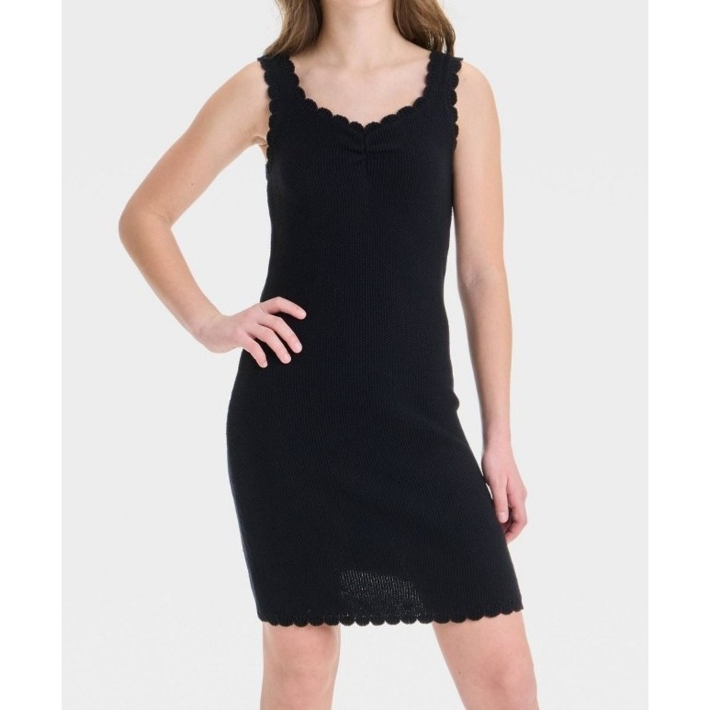 Art Class Girls black sweater sundress dress Size XL 14